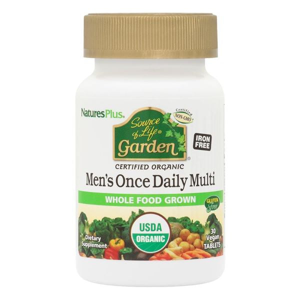Natures Plus SOL Men's Once Daily Multi 30 Tabs