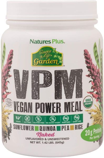Load image into Gallery viewer, Natures Plus VPM Vegan Power Meal 630g

