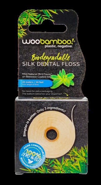 Woobamboo Biodegradable Silk Dental Floss