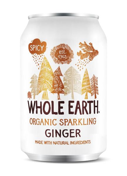 Whole Earth Sparkling Ginger 330ml