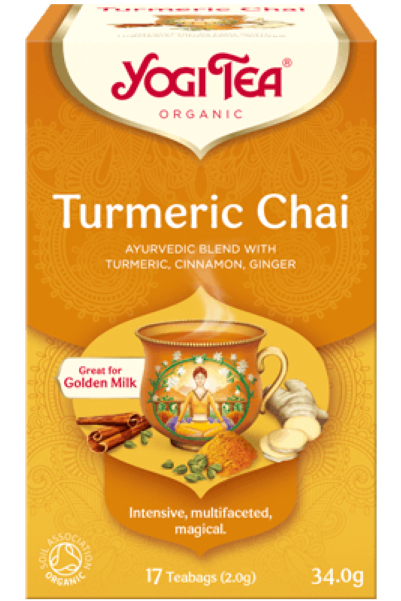 Load image into Gallery viewer, Yogi Tea Turmeric Chai 17 bags
