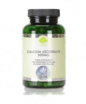 G&G Vitamin C (Calcium Ascorbate) 500mg  - 120 Capsules
