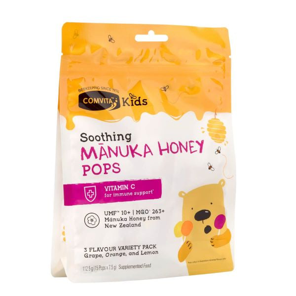 Comvita Children's Manuka Honey Vitamin C Lollipops