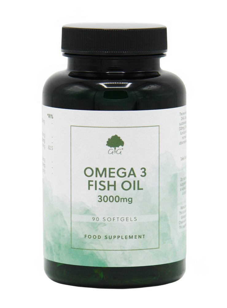 G&G Omega 3 Fish Oil 3000mg - 90 Softgels