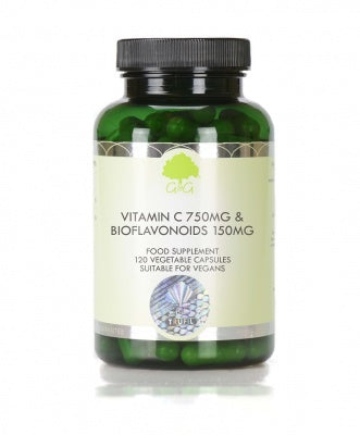 G&G Vitamin C 750mg & Bioflavonoids 150mg - 120 Capsules